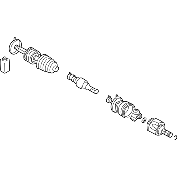 Chrysler Sebring Axle Shaft - MR410044