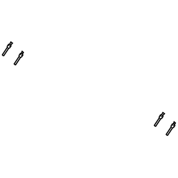 Mopar 1DS911J3AA Headrest Guide, Rear