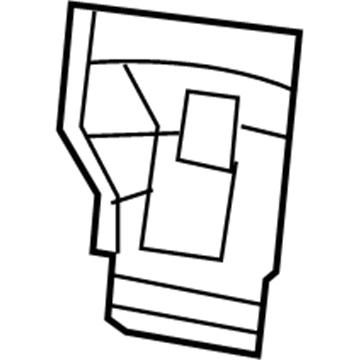 Mopar 1TH541DVAA Seat Back Panel, Slate Gray, Rear Driver Side Mopar 1TH541DVAA Seat Back Panel, Slate Gray, Rear Driver Side