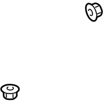 Dodge 6100055 Bumper Cover Nut