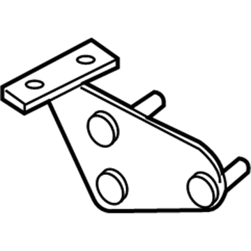 Dodge 55077203AB Bumper Cover Bracket