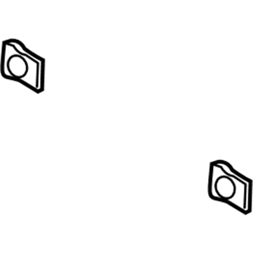 Dodge 6506279AA Bumper Cover U-Nut