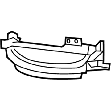 Mopar 68203004AC Fog Lamp Bezel, Front Passenger Side Mopar 68203004AC Fog Lamp Bezel, Front Passenger Side