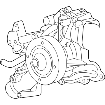 Jeep 53022095AJ Water Pump Assembly