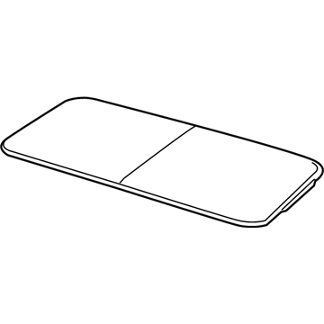 Ram 68049127AC Sunroof Glass