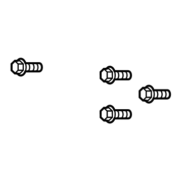 Ram 6511770AA Cross Over Pipe Bolt