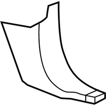 Chrysler XQ92BD1AE Cowl Kick Panel