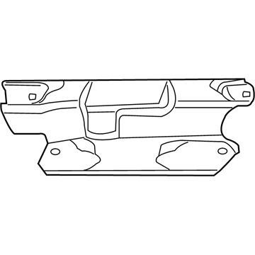 Jeep 53031092AC Exhaust Manifold Heat Shield