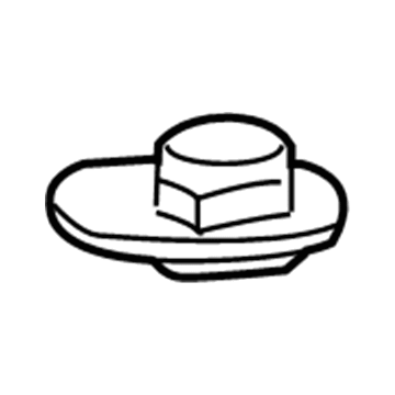 Jeep 6508220AA Exhaust Manifold Stud