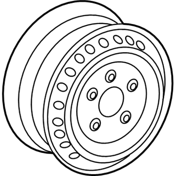 Dodge Sprinter 3500 Spare Wheel - 5103605AA