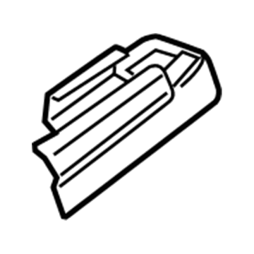 Jeep 1XS99DX9AB Track End Cap