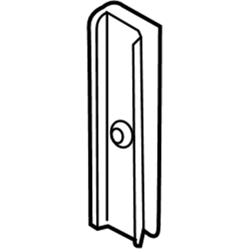 Ram 68094309AA Door Glass Pad