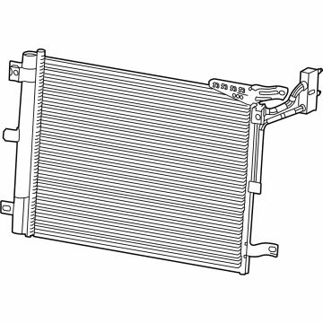 Jeep 68314789AC Condenser