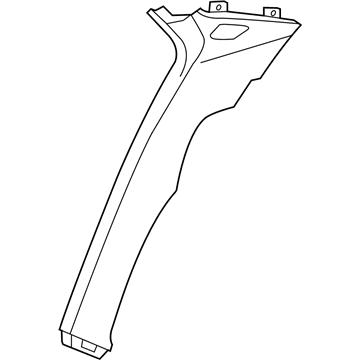 Chrysler 1KL74DX9AD Lower Quarter Trim