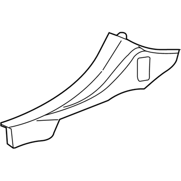 Chrysler 1KL39DX9AG Rear Sill Plate