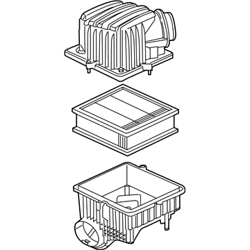 Ram 68403697AA Air Cleaner Assembly