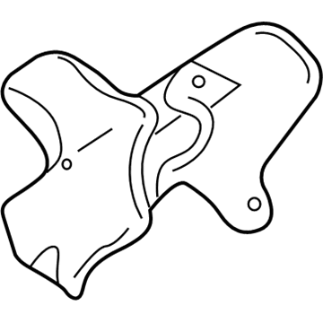 Chrysler 4764771AC Heat Shield
