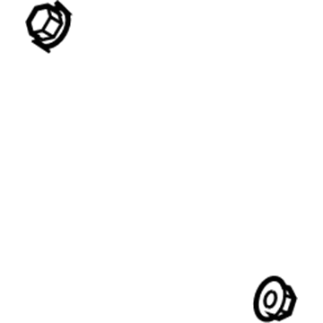 Jeep 6508175AA Bracket Nut