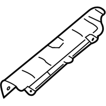 Dodge 4878869AB Heat Shield