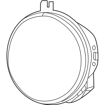 Chrysler 68466266AB Fog Lamp Assembly
