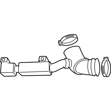 2009 Dodge Journey Air Duct - 4891896AB