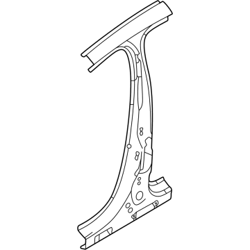 Dodge 68629136AA Outer Center Pillar