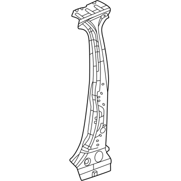 Dodge 68611849AA Inner Center Pillar