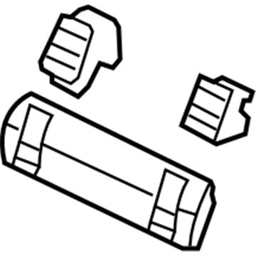 Chrysler 1DE60DX9AC Bezel