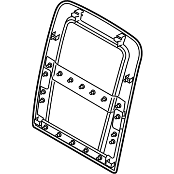 Dodge 1WC28DX9AA Seat Back Panel