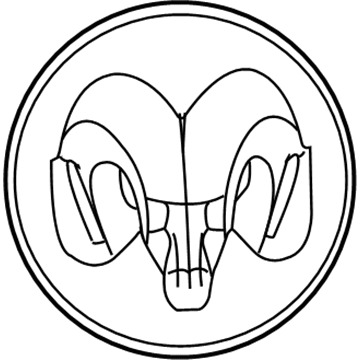 Ram 1SK35SZ0AA Center Cap