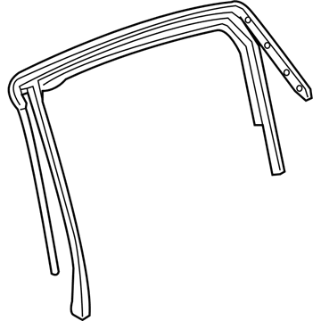 Chrysler 200 Door Seal - 68144964AE