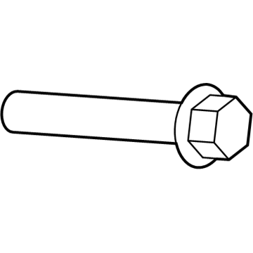 Mopar 6510027AA Starter Bolt, Upper Passenger Side