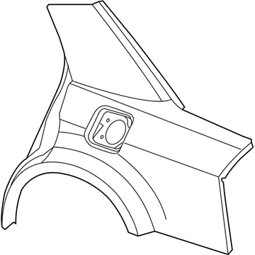 Chrysler 5135906AI Quarter Panel