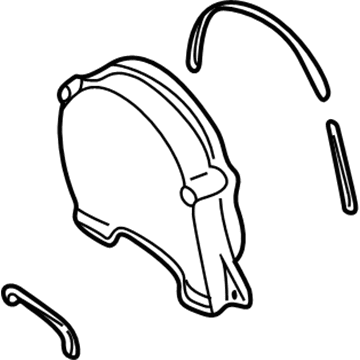 Dodge MD378731 Upper Cover