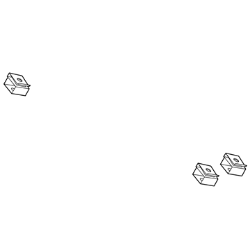 Jeep 6511163AA Center Bracket Nut