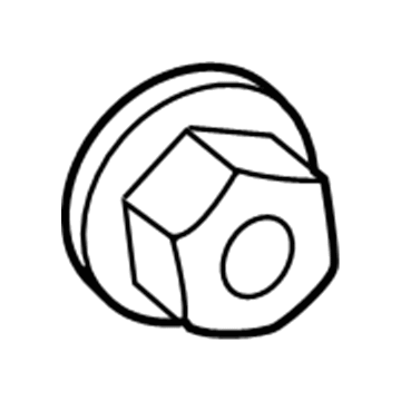 Chrysler 6101447 Yaw Sensor Nut