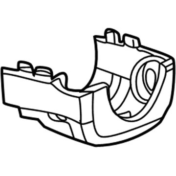 2006 Chrysler PT Cruiser Steering Column Cover - ZT38BDAAA