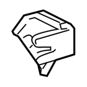 Chrysler 5098727AA Condenser Upper Bracket