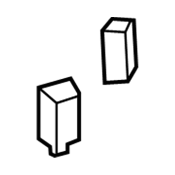 Mopar 1RB86DX9AB Air Outlet, Gray, Passenger Side