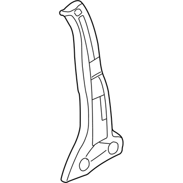Mopar 5066269AB Inner Center Pillar, Driver Side Mopar 5066269AB Inner Center Pillar, Driver Side