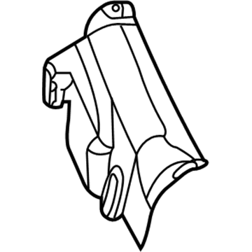 Dodge 4673701AB Heat Shield