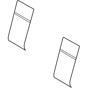 Dodge 1FJ861D5AA Seat Back Cover