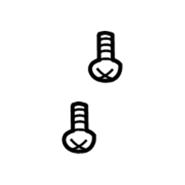 Jeep 6106243AA Isolator Bolt