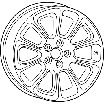 Dodge Spare Wheel - 1TH58JXYAC