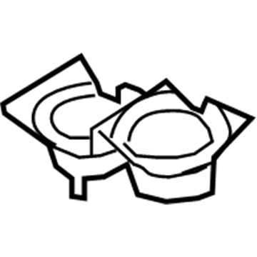 Mopar 1EE32DX9AA Cup Holder