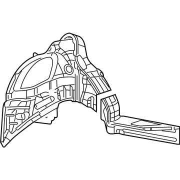 Chrysler 68422950AC Inner Wheelhouse