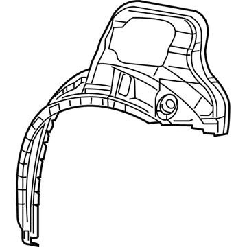 Chrysler 68037670AC Outer Wheelhouse