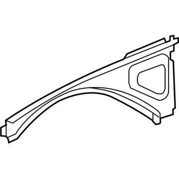Chrysler 68037592AA Upper Outer Rail