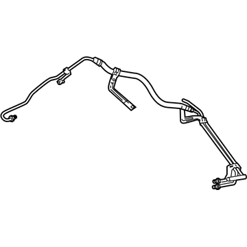 Jeep Power Steering Hose - 5105087AN