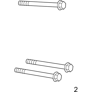 Jeep 6104230AA Alternator Bolt
